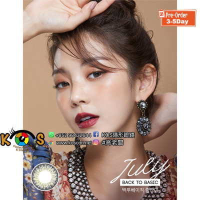 Back To Basic July Gray 백투베이직 줄라이 그레이 그레이 컬러렌즈(季拋) Back To Basic July Gray 백투베이직 줄라이 그레이 그레이 컬러렌즈(季拋)